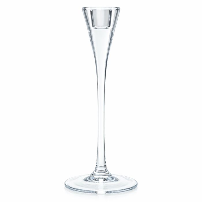 Leuchter mieten Glas H 27 cm