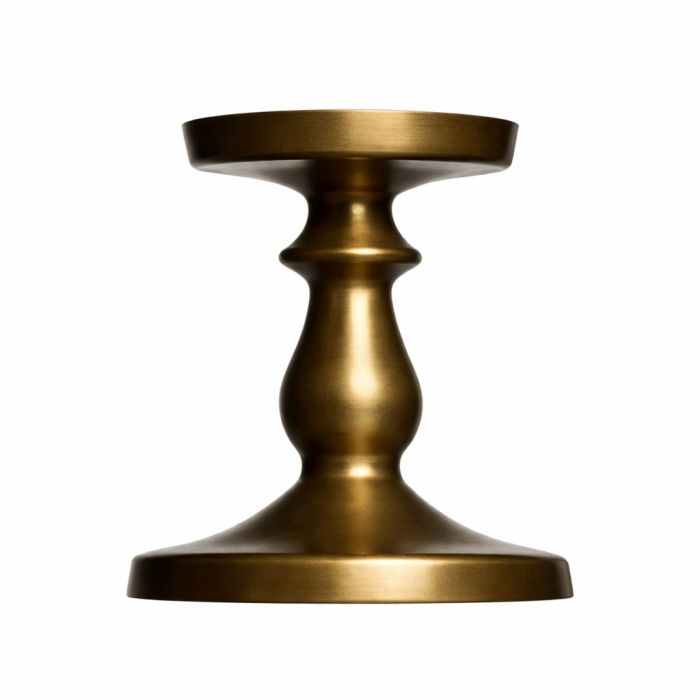 Leuchter mieten Gold H 13,5 cm