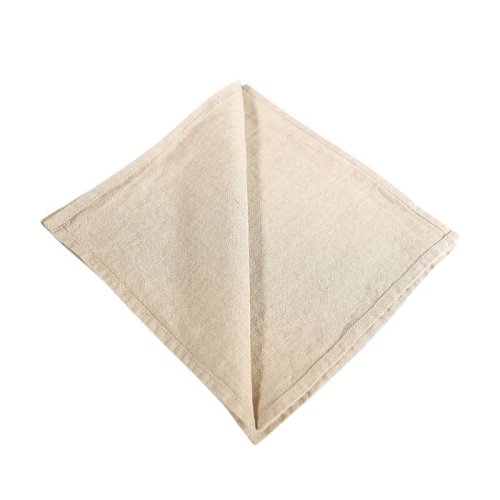 45 x 45 cm - Natur Serviette Mieten 