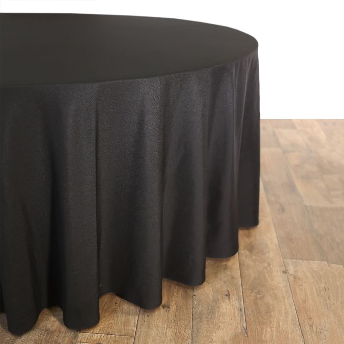 Tischtuch Schwarz D330 cm