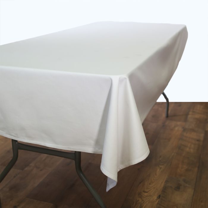 Tischtuch Weiß B220 x T130 cm