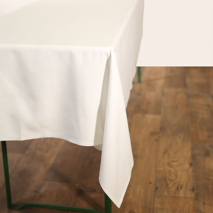 Tischtuch Weiß B280 x T110 cm