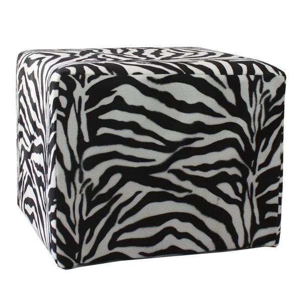 Afrika Hocker mieten - Zebra