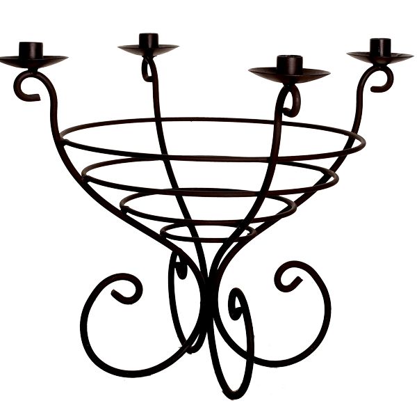 Korb Leuchter mieten D 49 cm