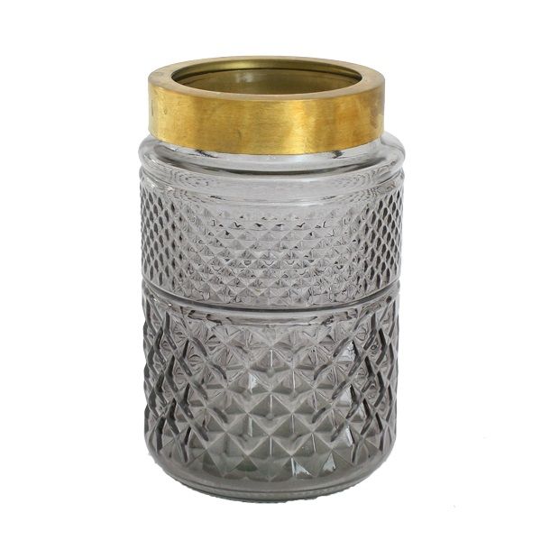 Shine Vase mieten Schwarz H 19 cm